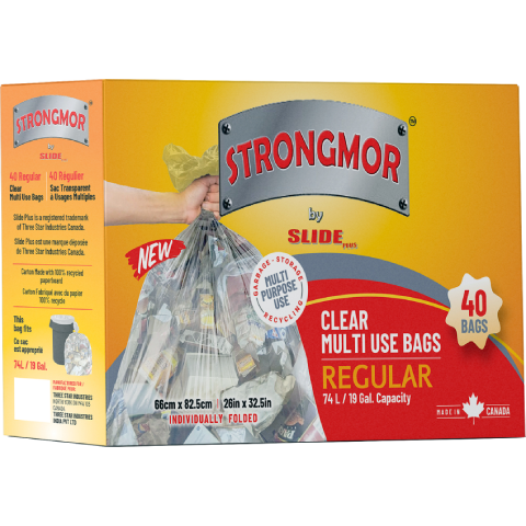 Strongmor Clear Garbage Bags